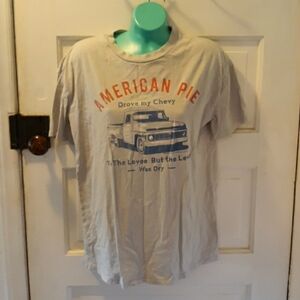 Lyric & Culture medium American Pie shirt